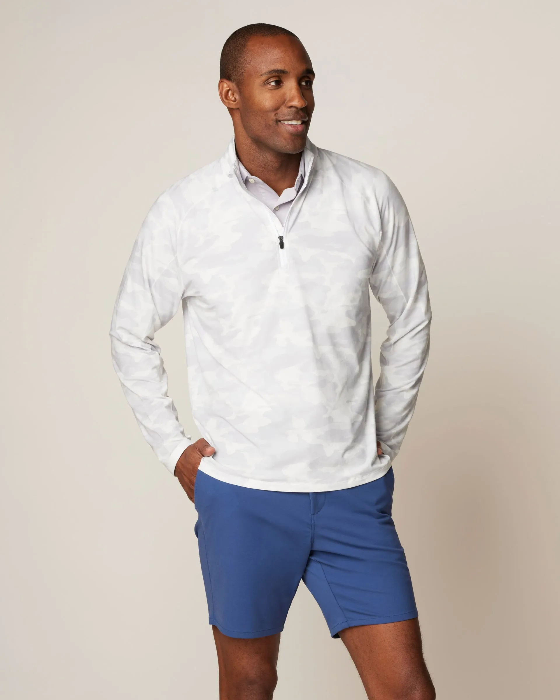 Galloway Performance Camo 1/4 Zip Pullover