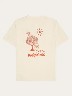 GRAPHIC t-shirt - Regenerative Organic Certified™ - GOTS/Vegan - Egret