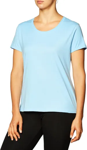 Hanes womens Perfect-t Short Sleeve T-shirt Shirt, Light Blue, XX-Large US