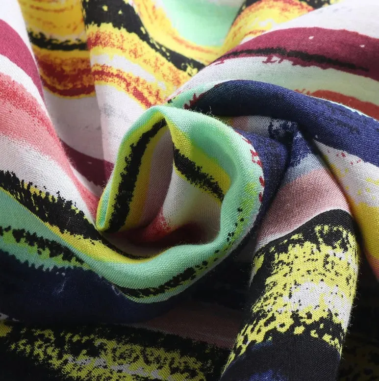 Ivyshape | Abstract Painted Shirt