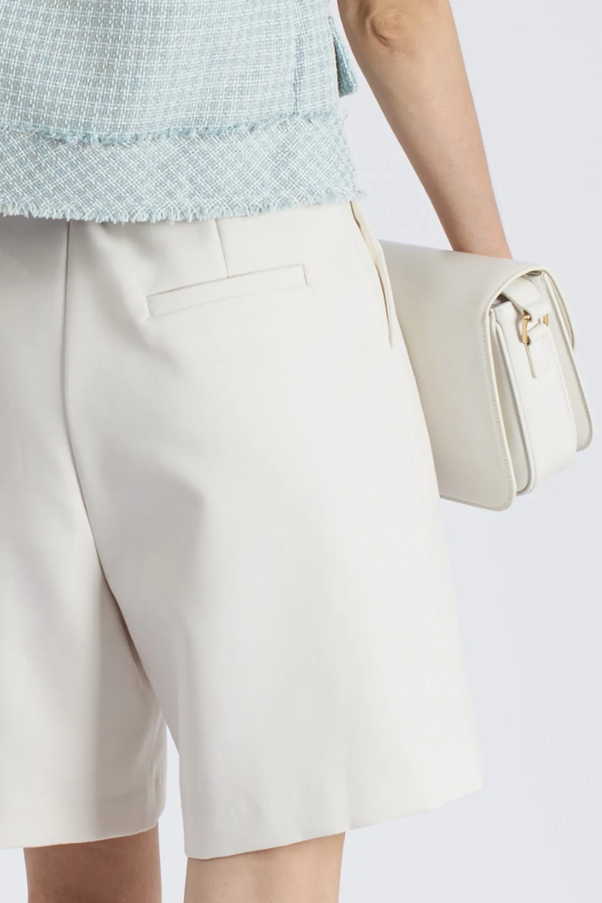 Jamie High-rise belted short