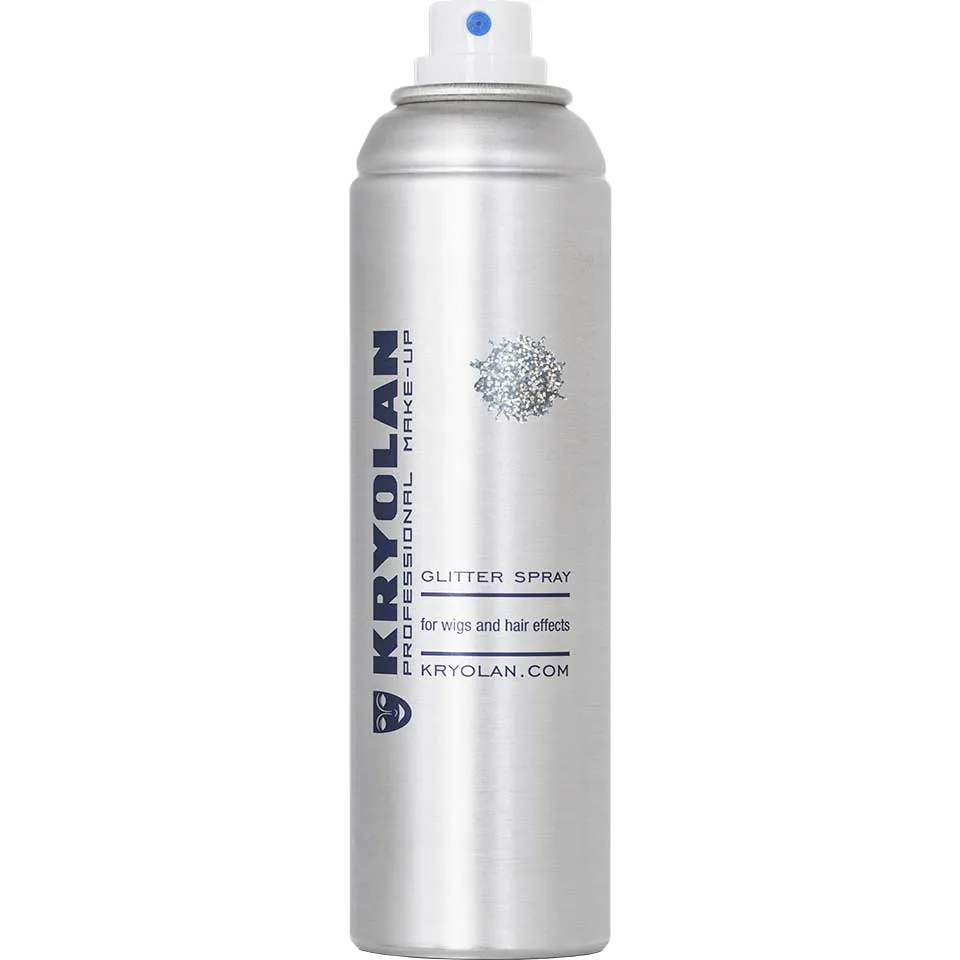 Kryolan Silver Glitter Spray