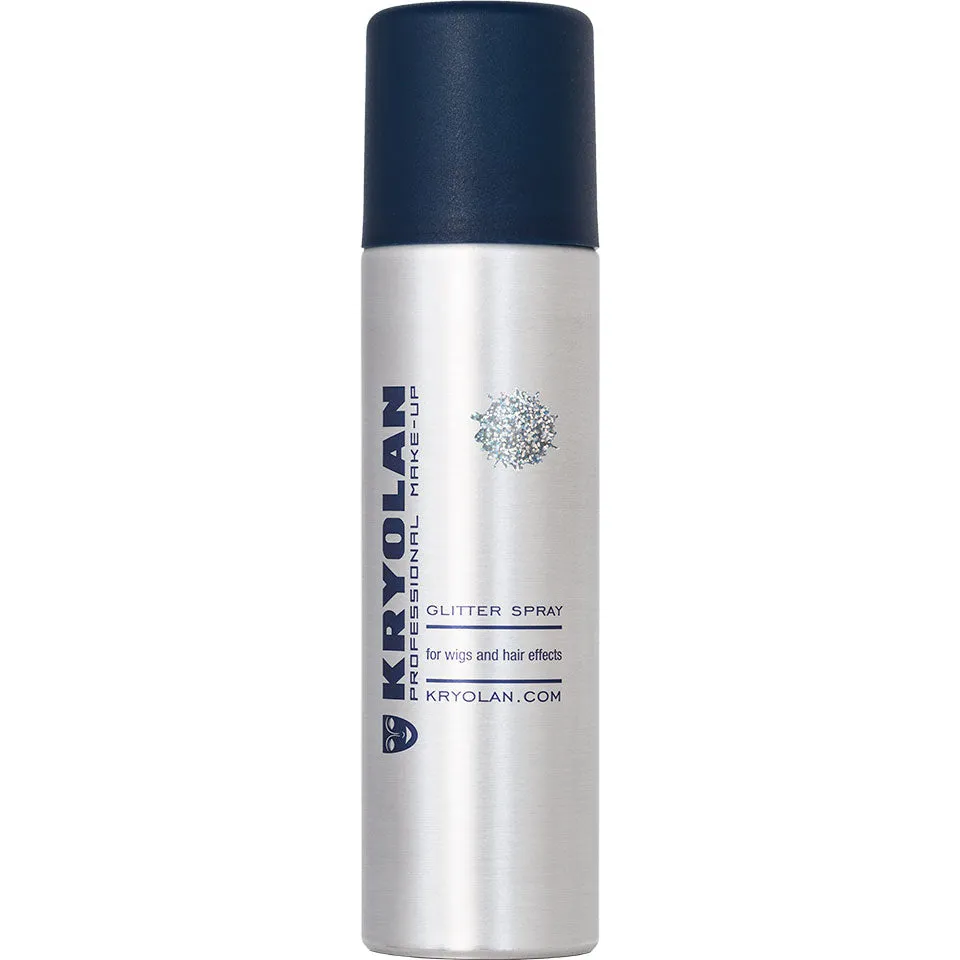 Kryolan Silver Glitter Spray