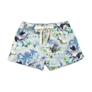 Little Wings by Paper Wings Hawaiian Print Classic Board Shorts