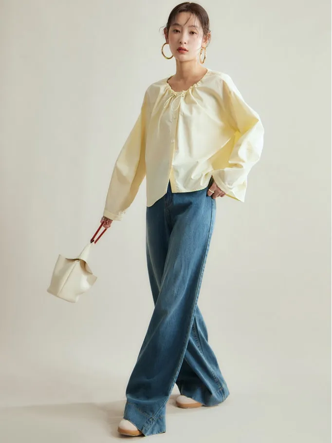 Loose Casal Wide Leg Jeans