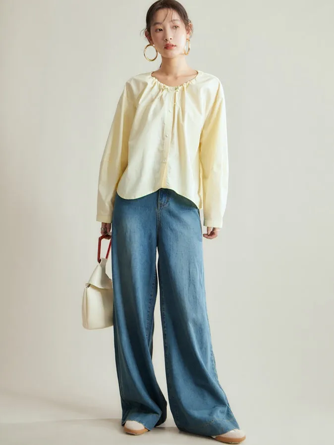Loose Casal Wide Leg Jeans