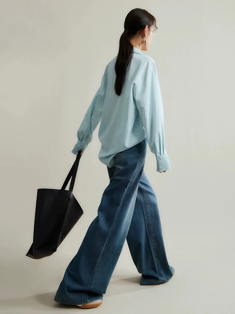 Loose Casal Wide Leg Jeans