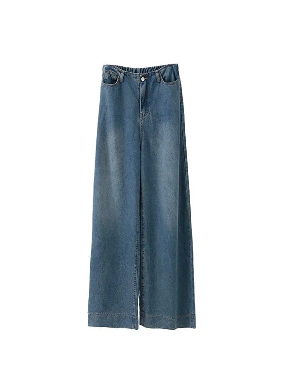 Loose Casal Wide Leg Jeans