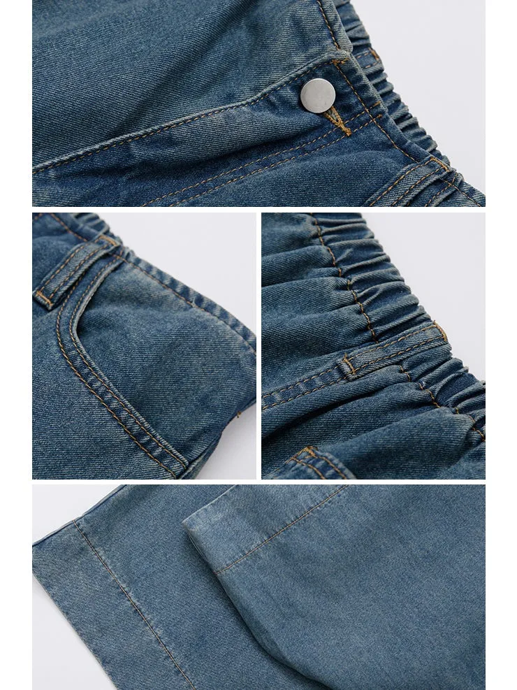 Loose Casal Wide Leg Jeans