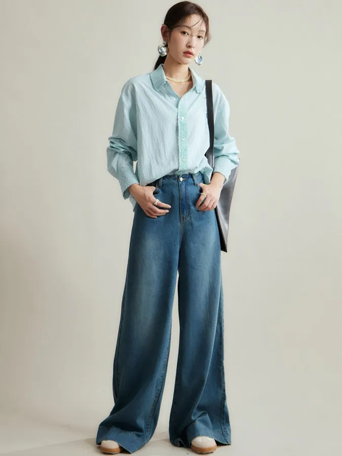 Loose Casal Wide Leg Jeans