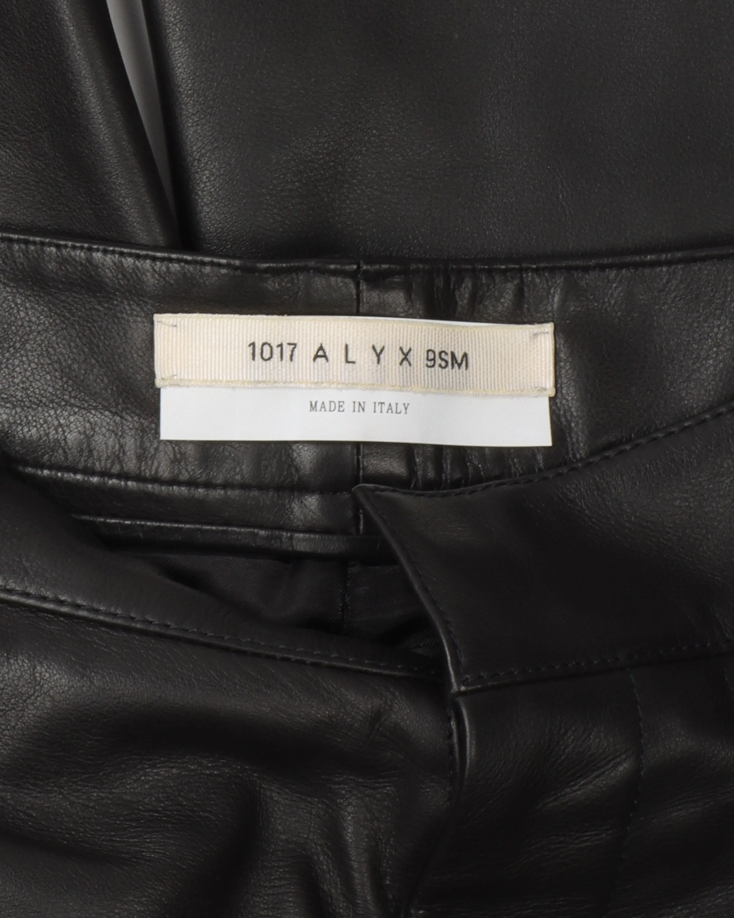 Loose Leather Pants