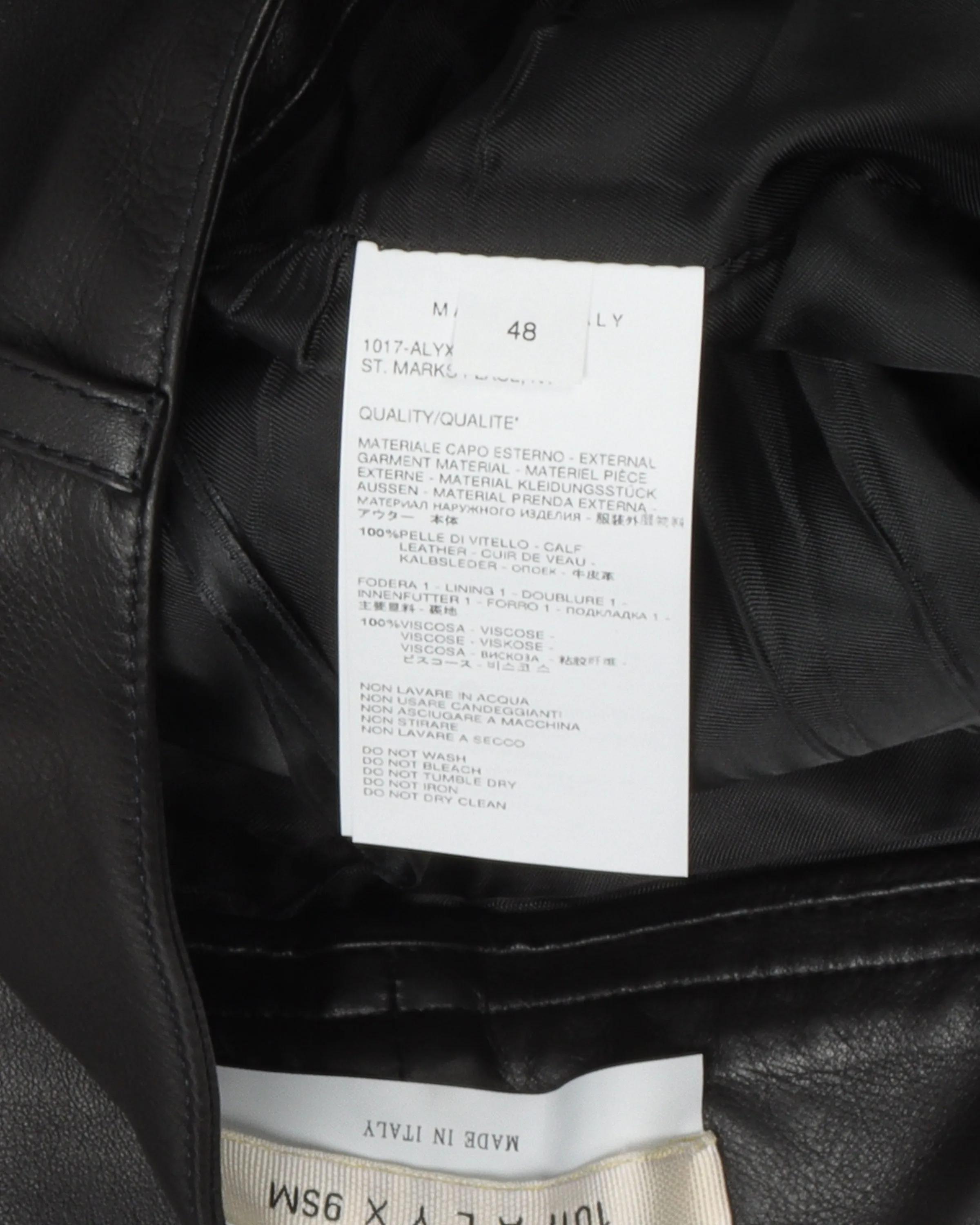 Loose Leather Pants