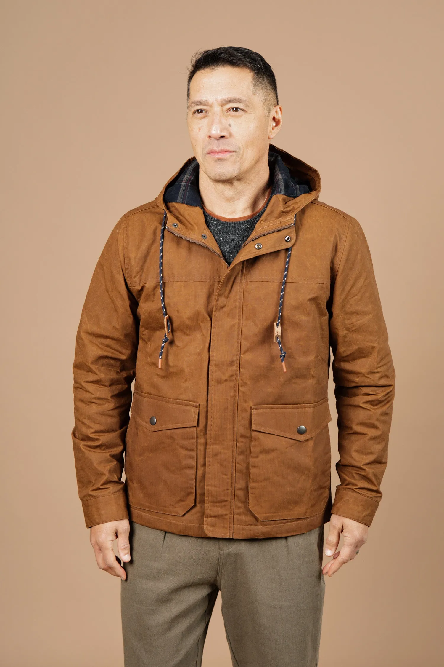 Marshall Jacket / Hickory Waxed Ripstop