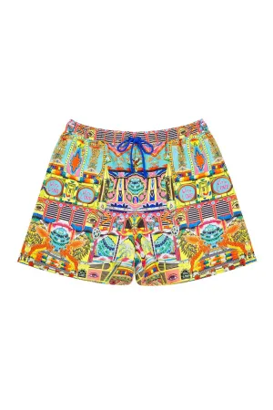 MENS ELASTIC WAIST BOARDSHORT BOUNDLESS BLISS