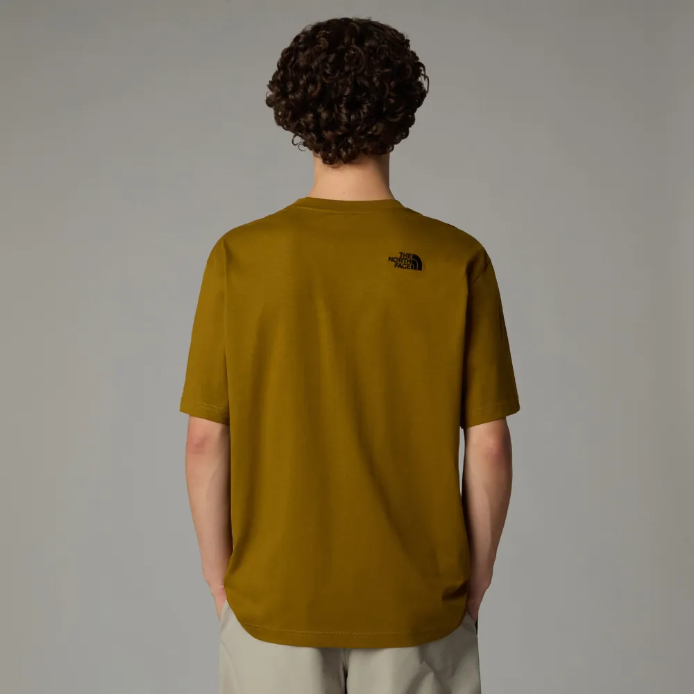 MEN'S OVERSIZED SIMPLE DOME T-SHIRT