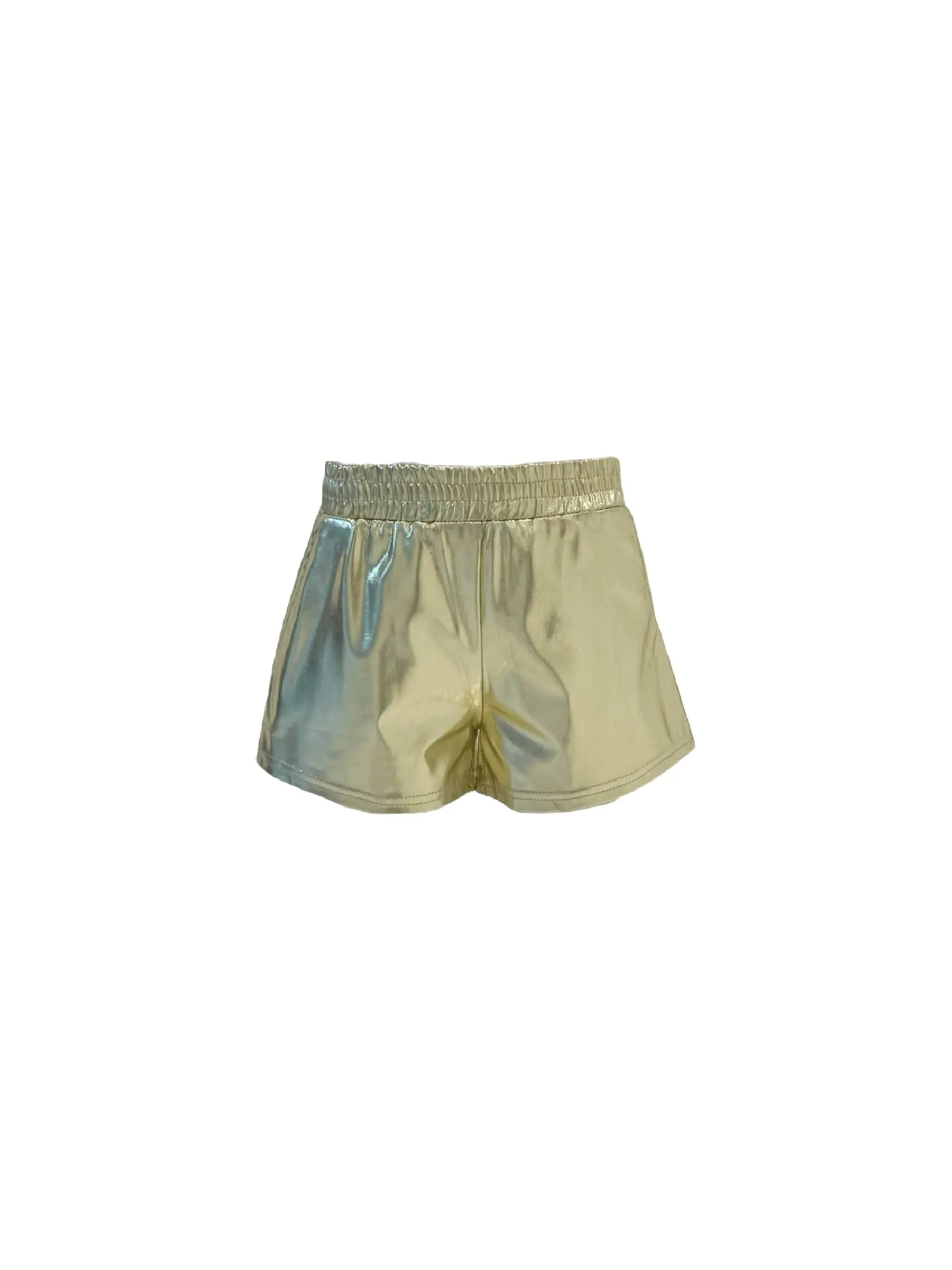 Metallic Track Shorts