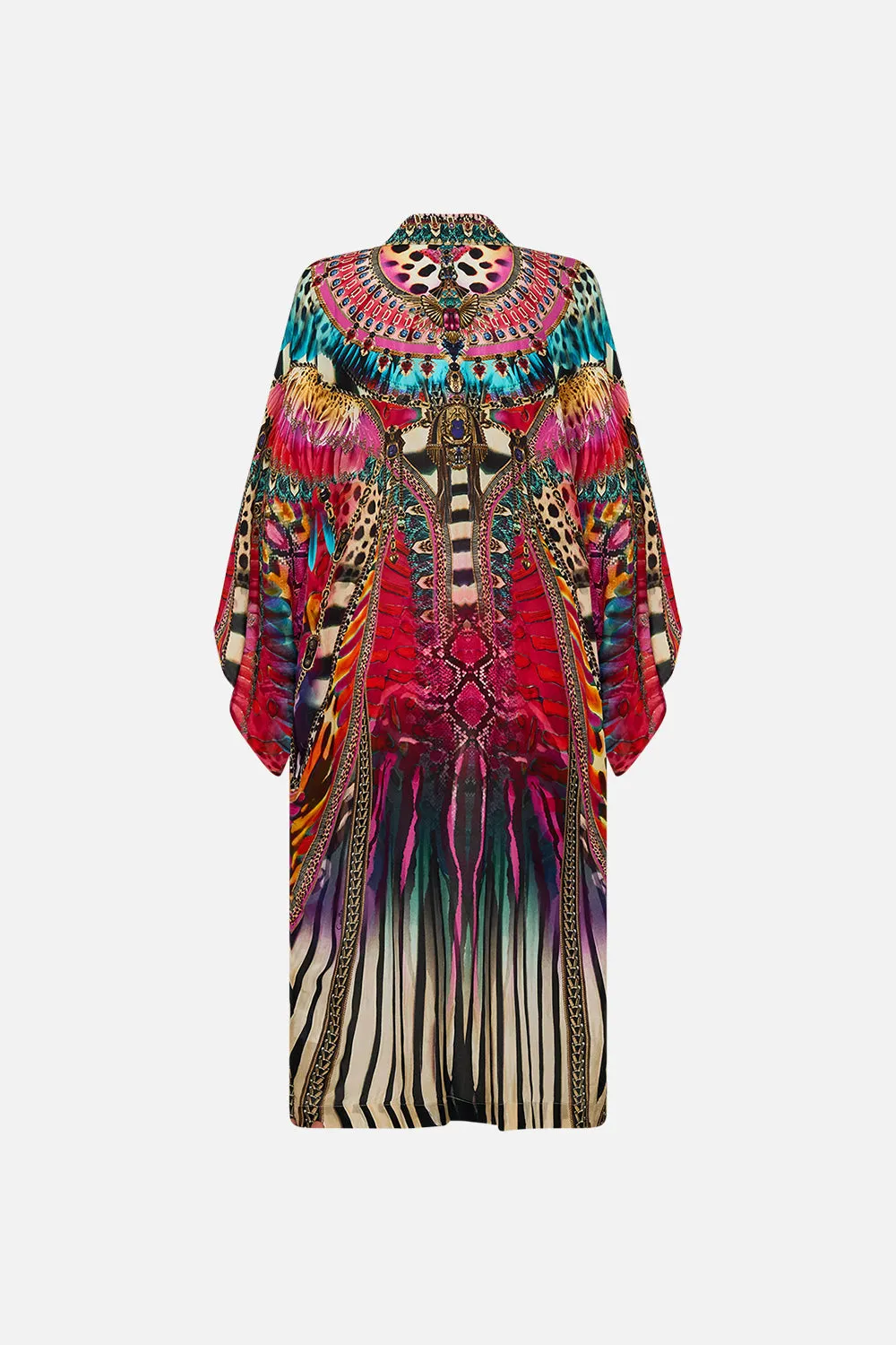 MID LENGTH KIMONO LAYER WITH COLLAR SAHARA SUPERNATURAL