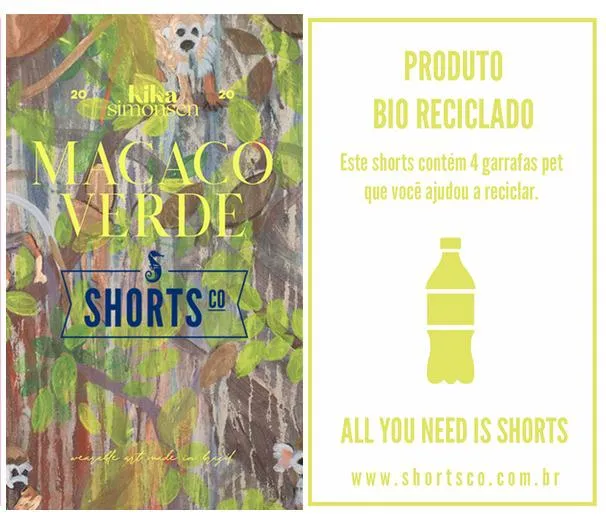 MONKEY BUSINESS SHORTS