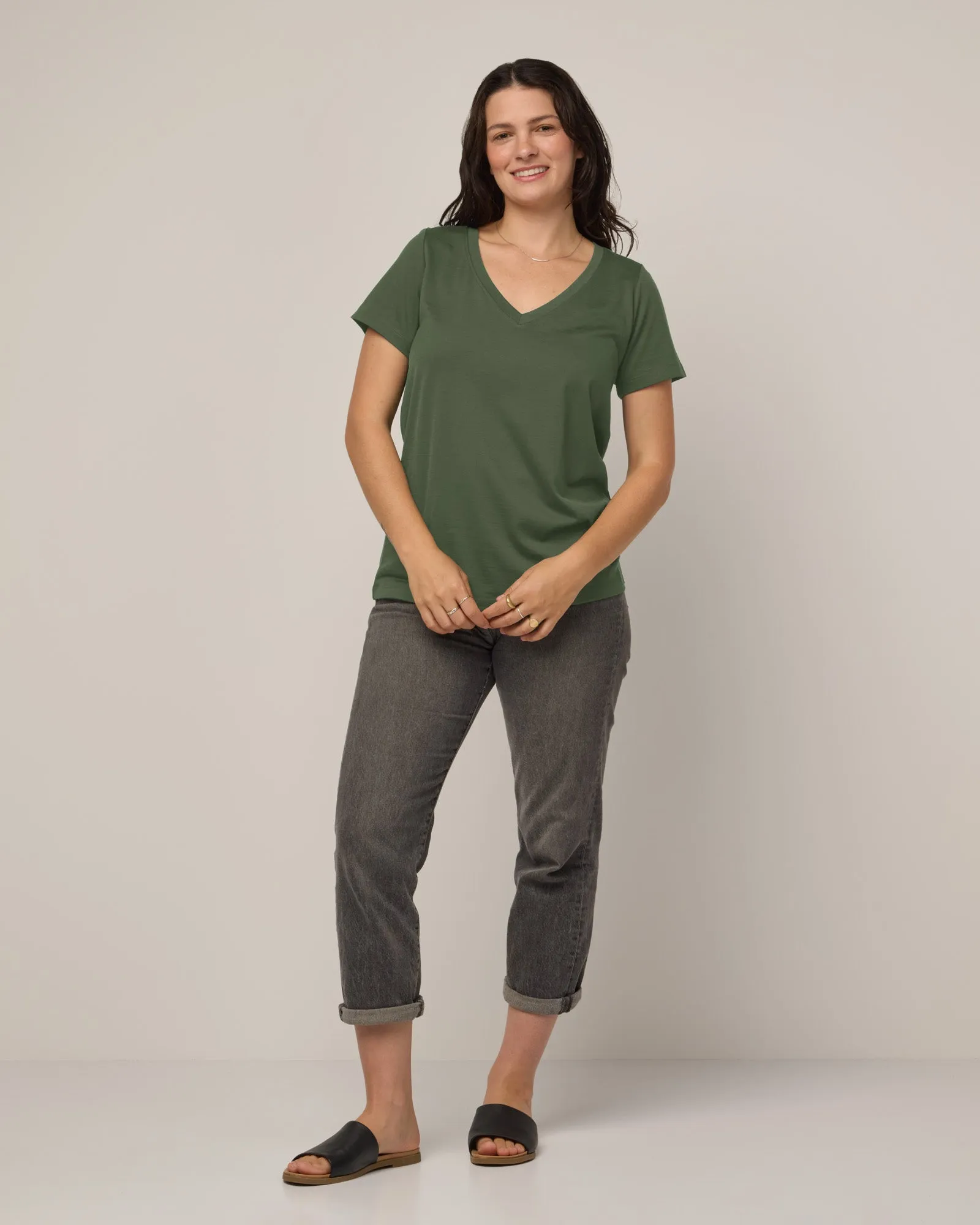 Morgan V-Neck Tee