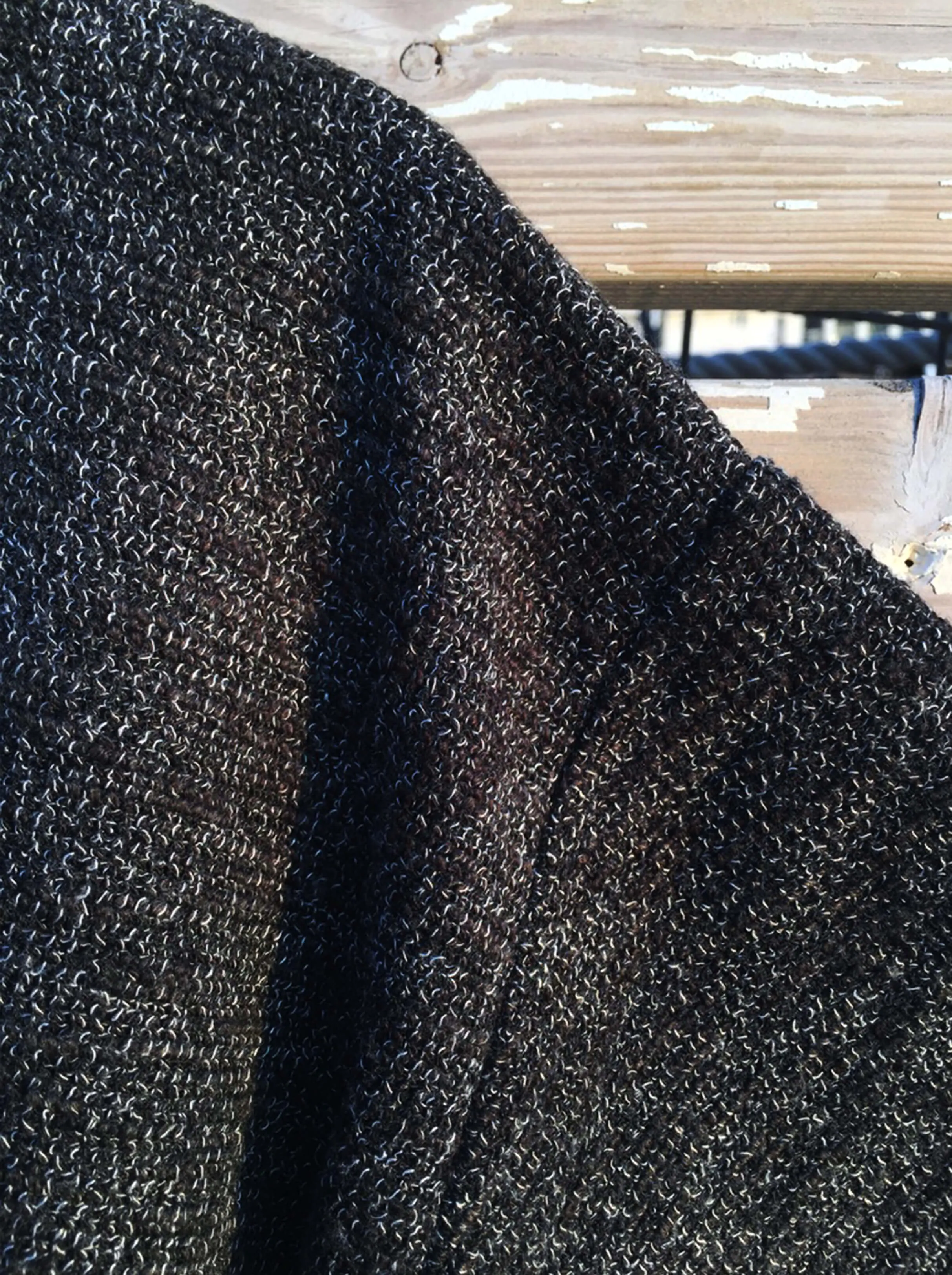 Mottled Knitted Jacket