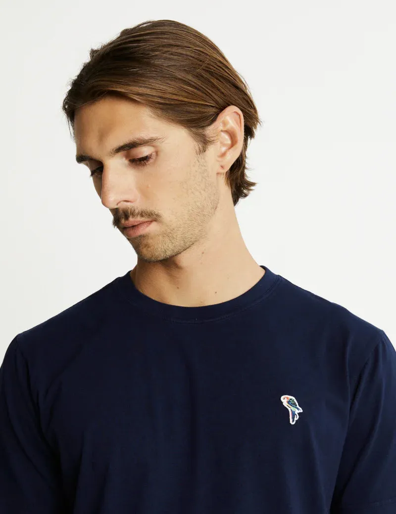 Mr Simple Chapman Rosella Tee Navy