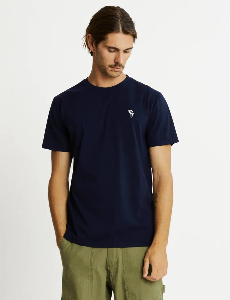 Mr Simple Chapman Rosella Tee Navy