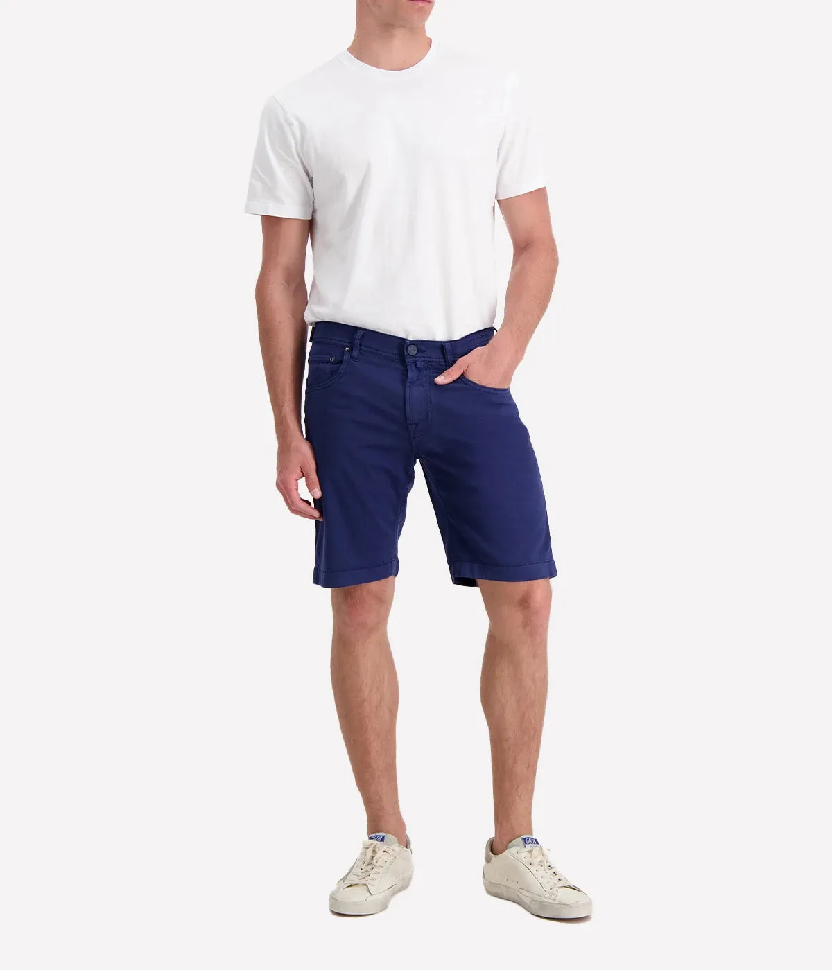 Nicolas 5 Pocket Slim Fit in Marine Blue