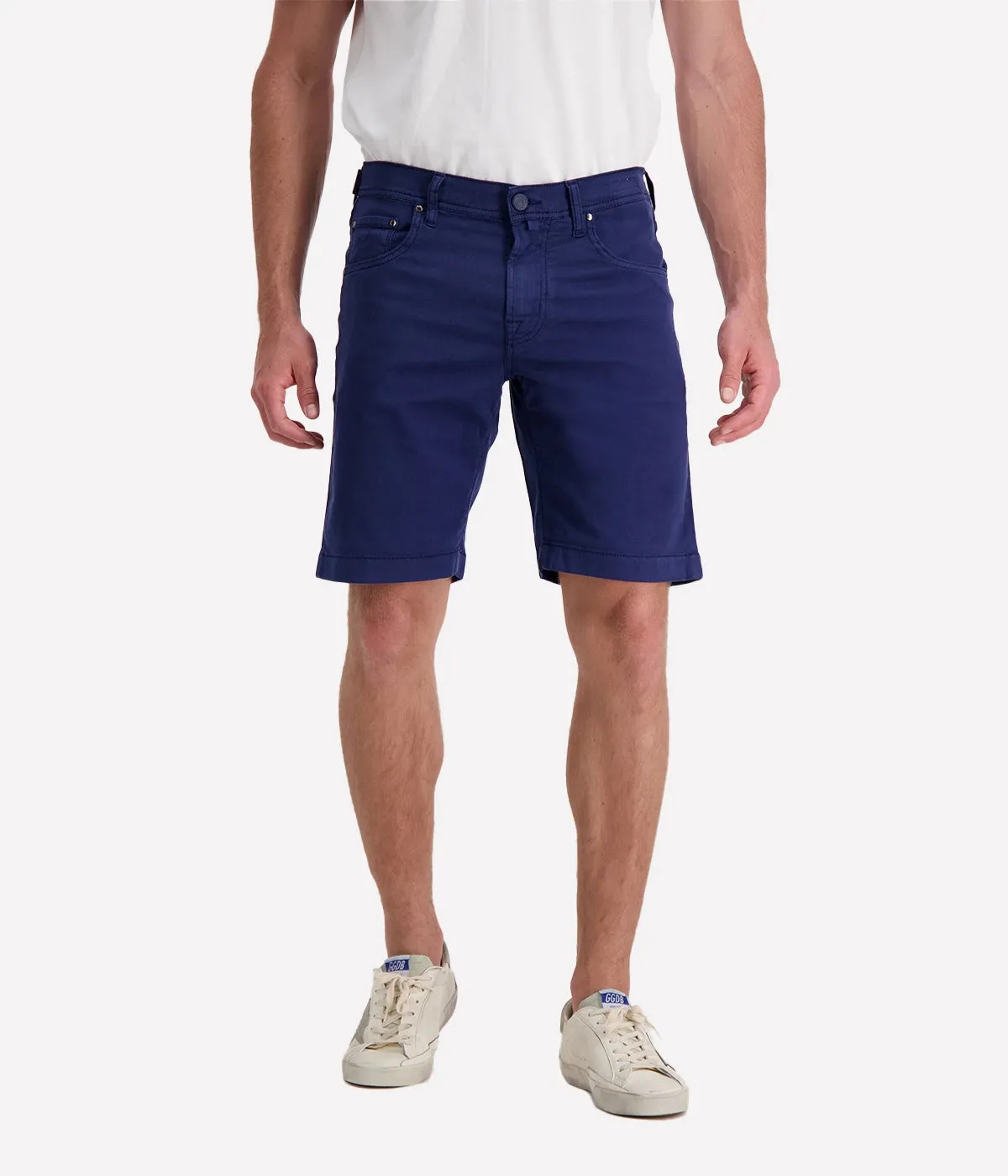 Nicolas 5 Pocket Slim Fit in Marine Blue