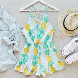 Pina Colada Romper (wholesale)