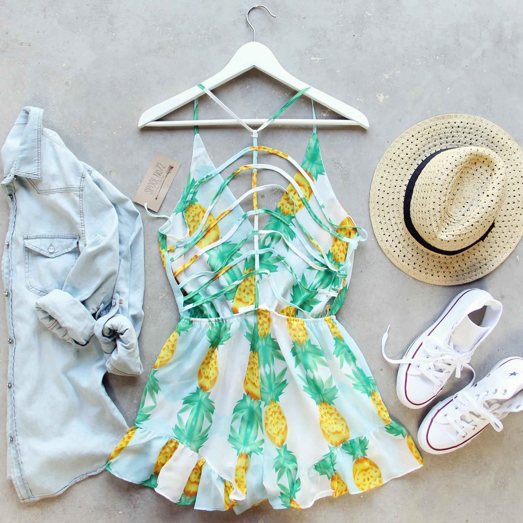 Pina Colada Romper (wholesale)