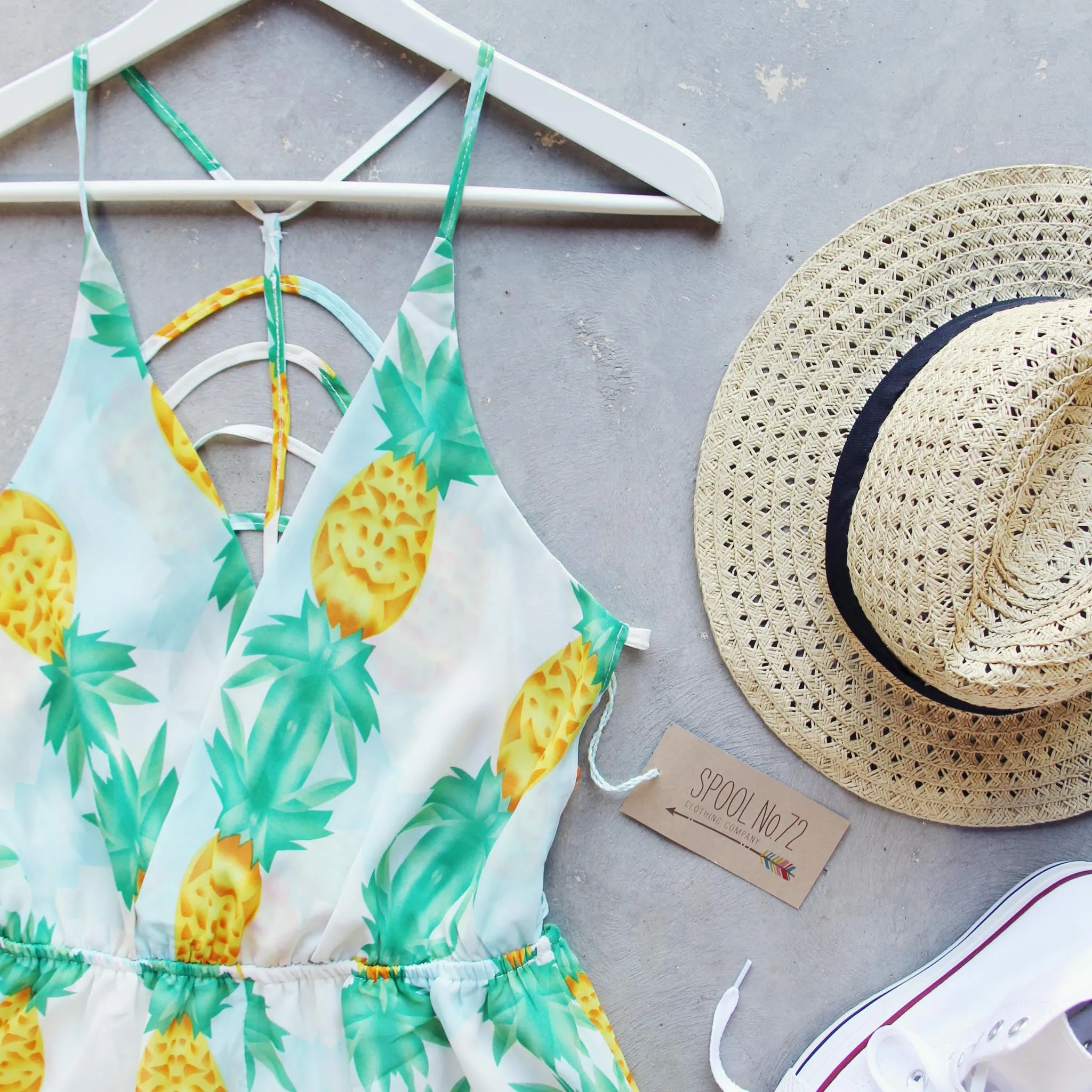Pina Colada Romper (wholesale)