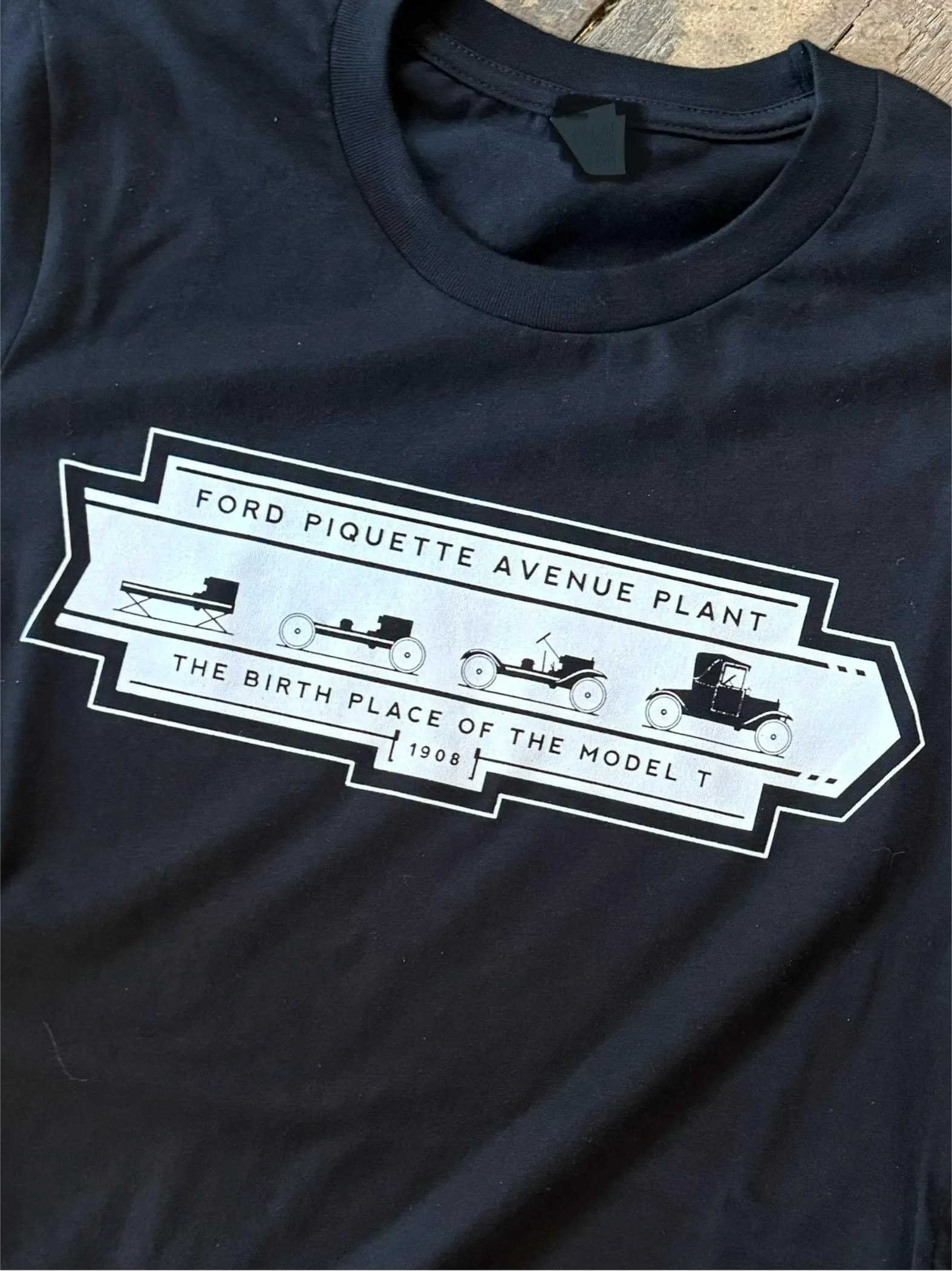 Piquette Plant Model T Tee Black Tee