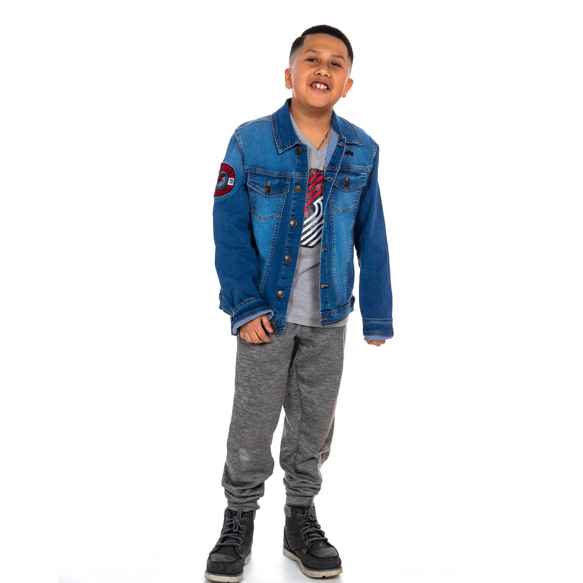 Portland Trail Blazers Old School Cool Youth Jacket