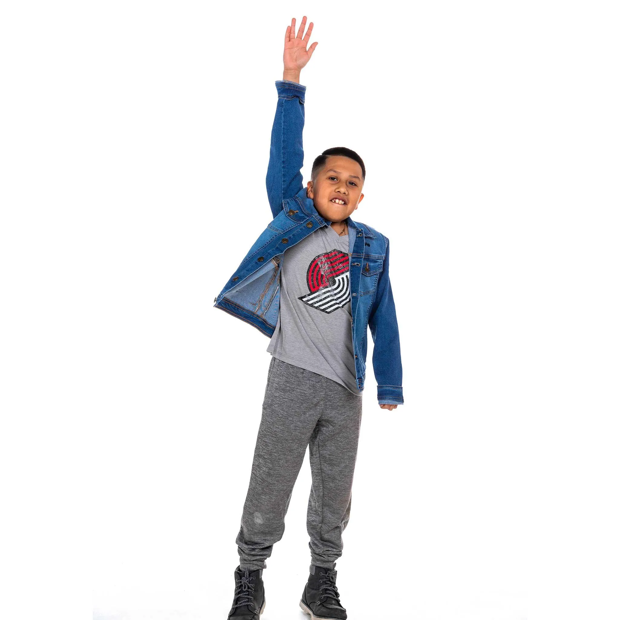 Portland Trail Blazers Old School Cool Youth Jacket