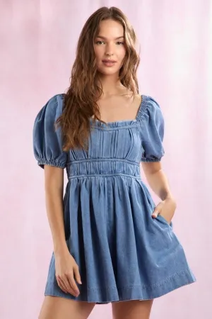 Puff Sleeve Romper