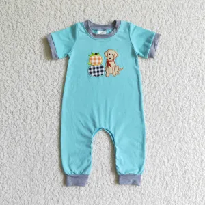 "Doggie's Little Pumpkins" Romper
