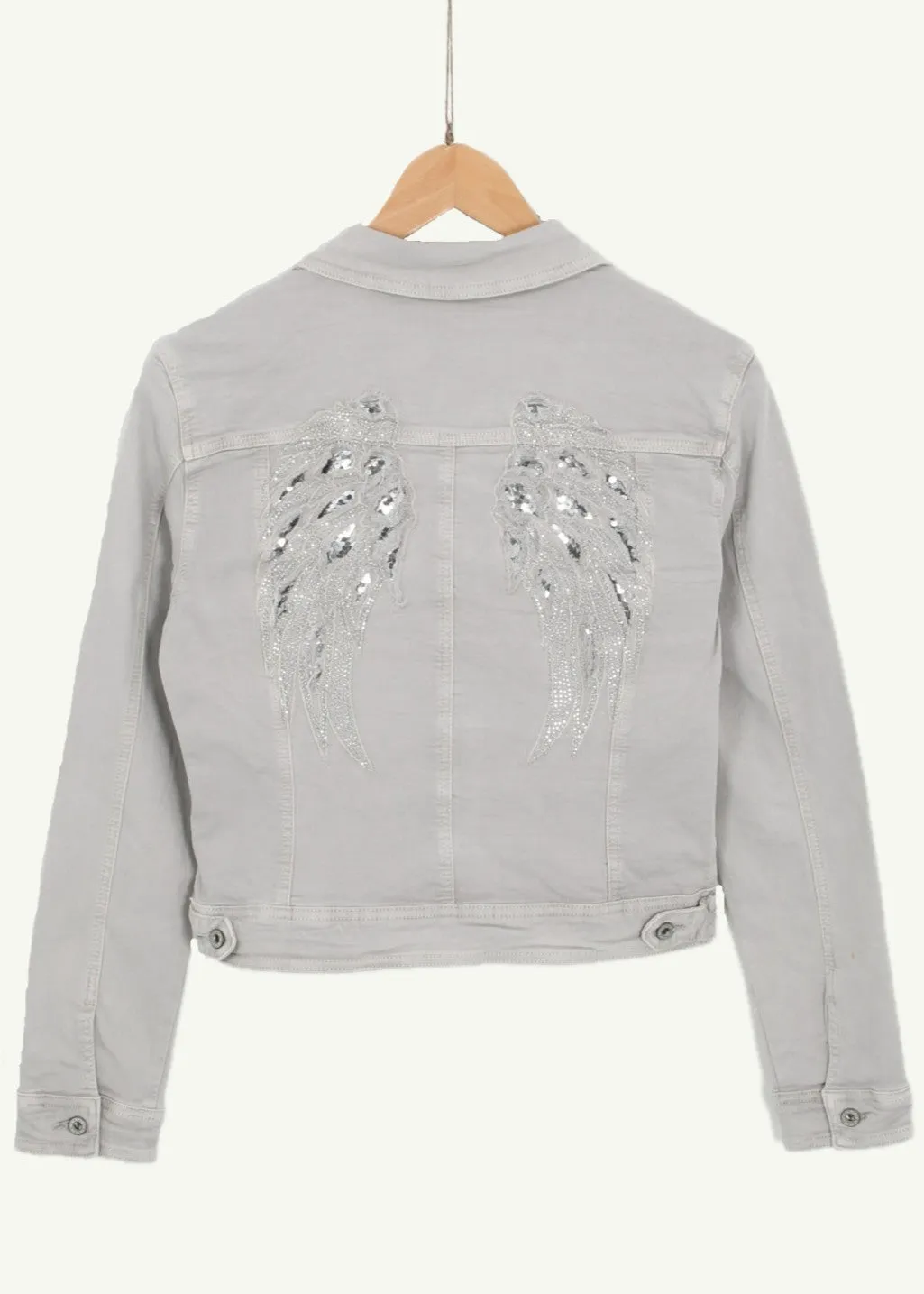 RAPHAELLE - Angel Wing Jacket - Stone