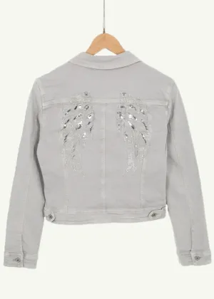 RAPHAELLE - Angel Wing Jacket - Stone