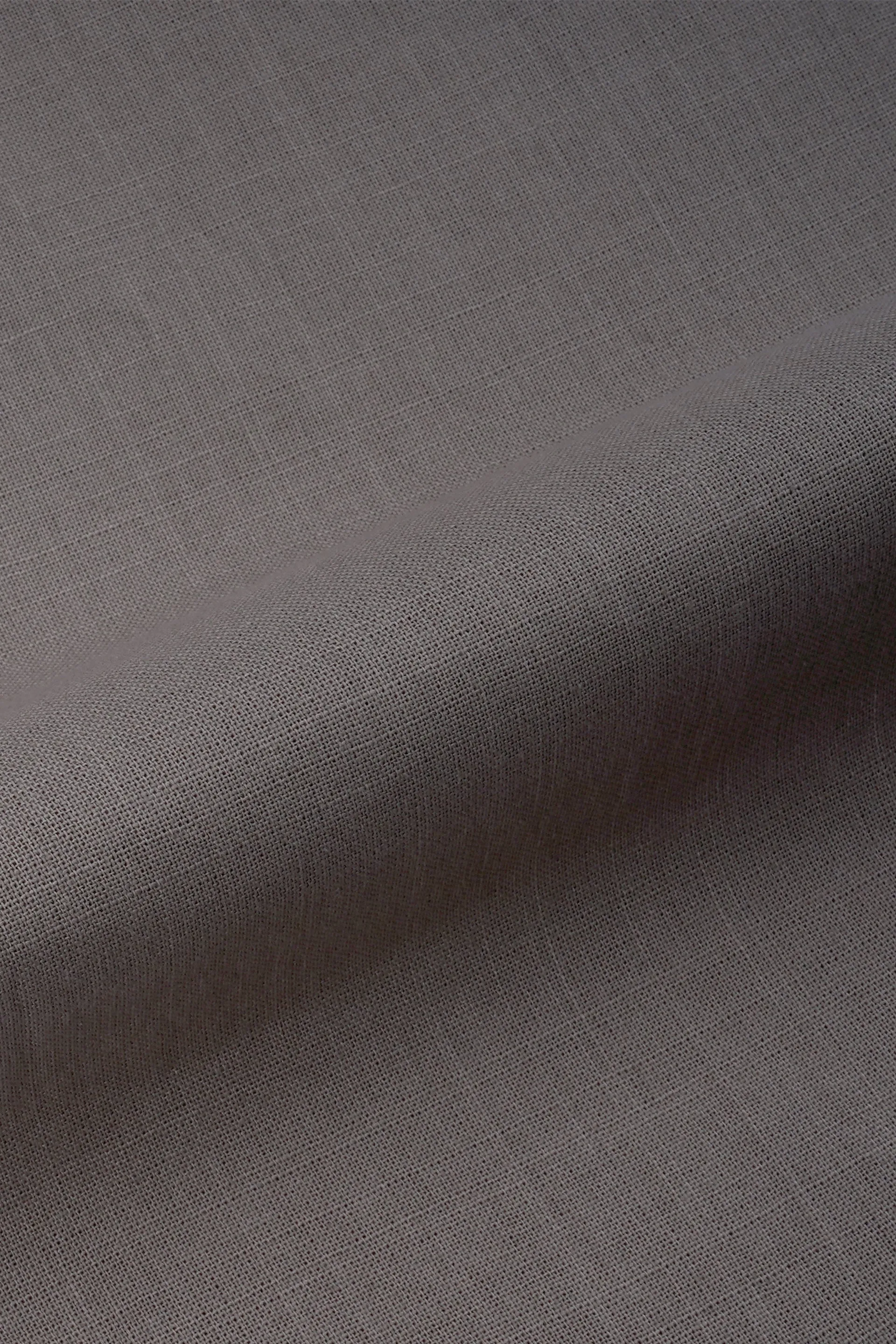 RAW SLUB RELAXED FLEXIWAIST PANTS IN BEIGE