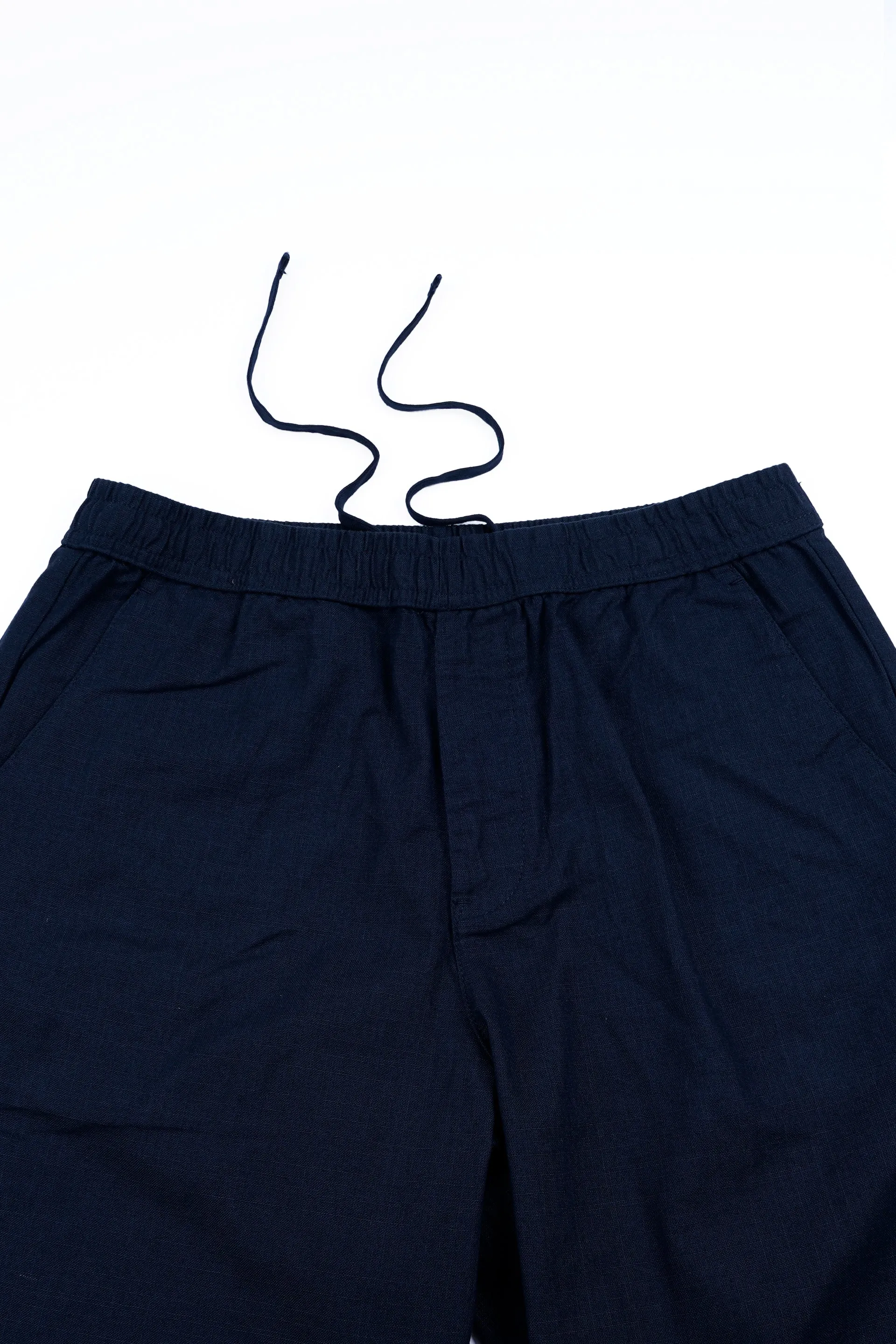 RAW SLUB RELAXED FLEXIWAIST PANTS IN BLUE