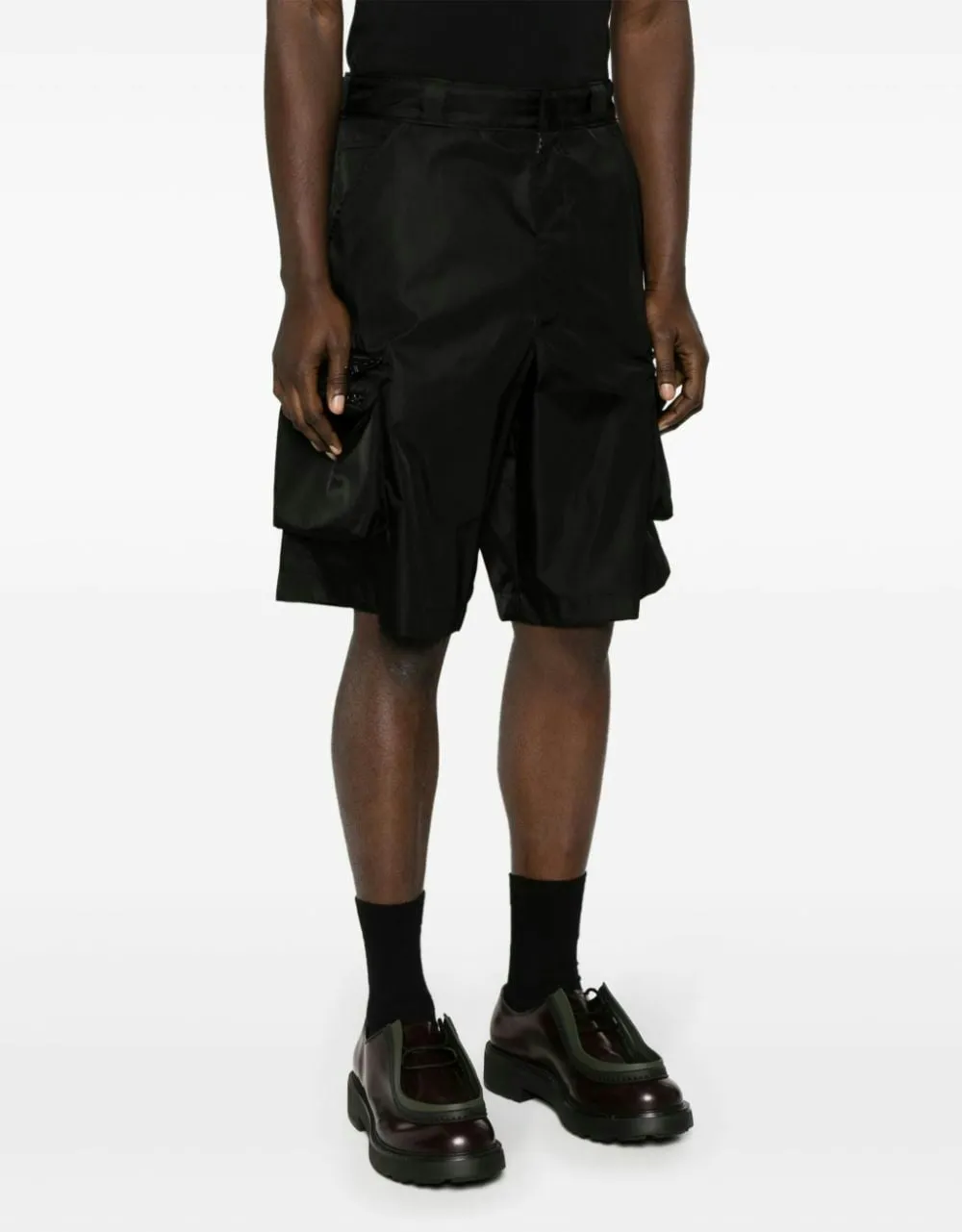 RECYCLED POLYAMIDE CARGO SHORTS
