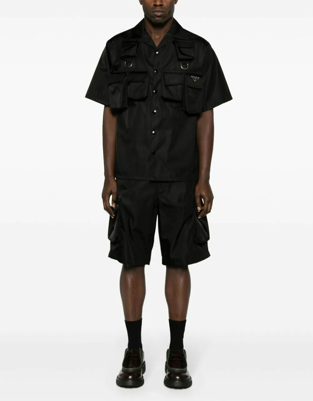 RECYCLED POLYAMIDE CARGO SHORTS