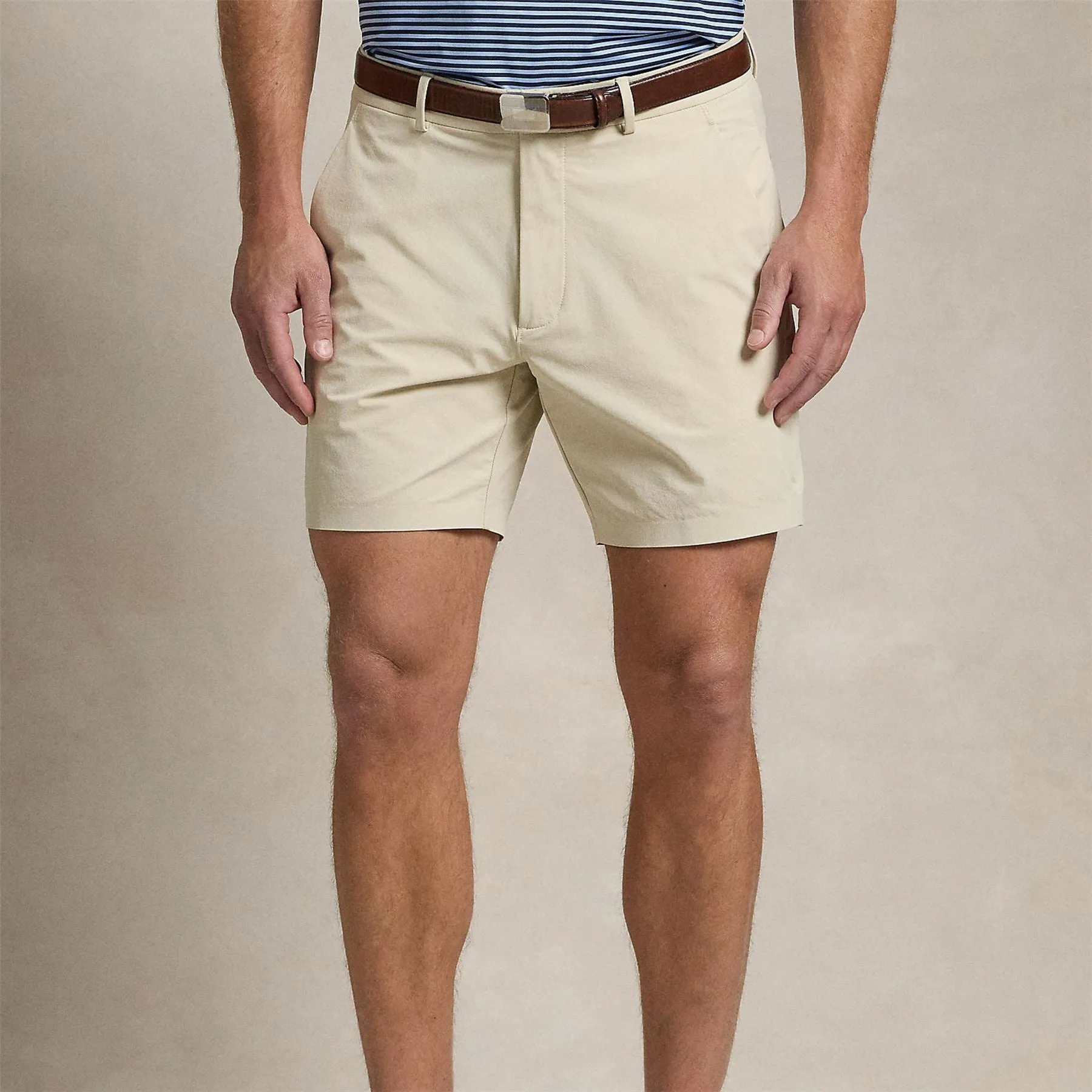 RLX Matte Stretch Nylon Shorts Basic Sand - 2024