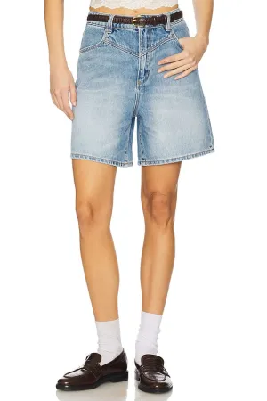 ROLLAS Super Mirage City Lights Loose Denim Short - Light Vintage Indigo