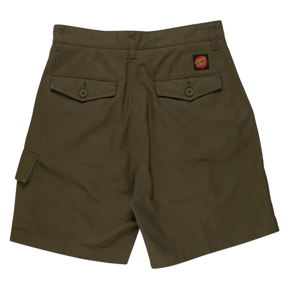 Santa Cruz Womens Shorts Nolan Cargo Shorts - Khaki
