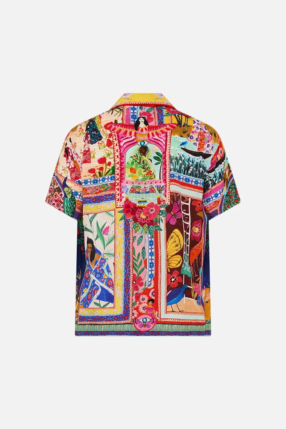 SHORT SLEEVE CAMP COLLARED SHIRT ROEQIYAS REALM