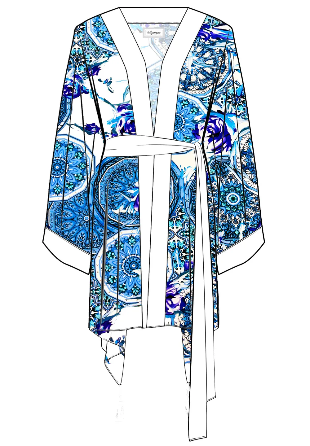 Siciliana - Aurora Kimono (Off-White)