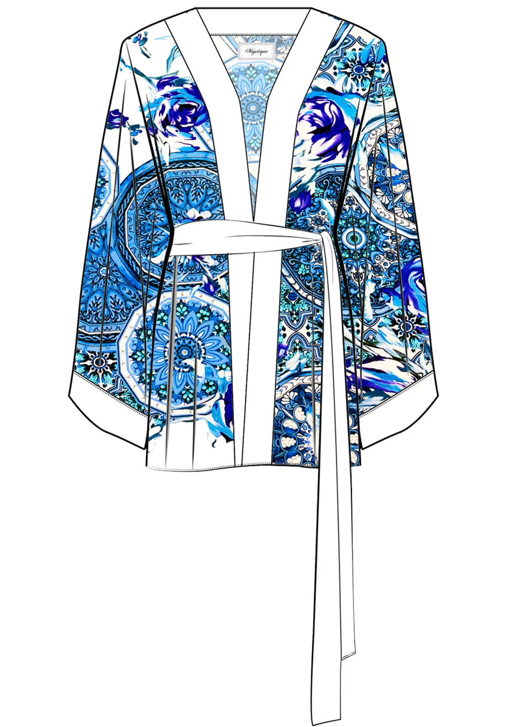 Siciliana - Aurora Kimono (Off-White)