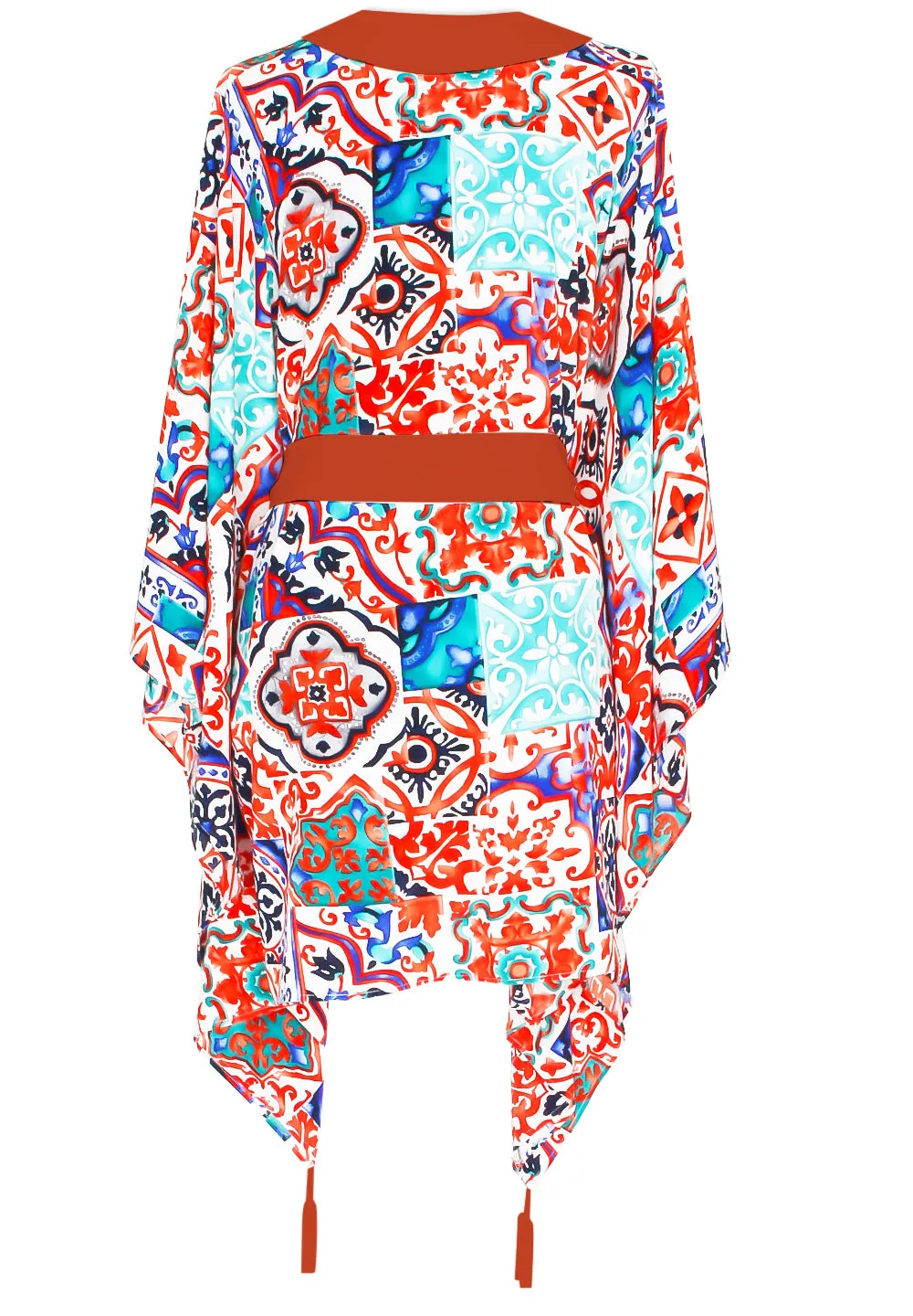 Siciliana - Carmella Kimono (Red)