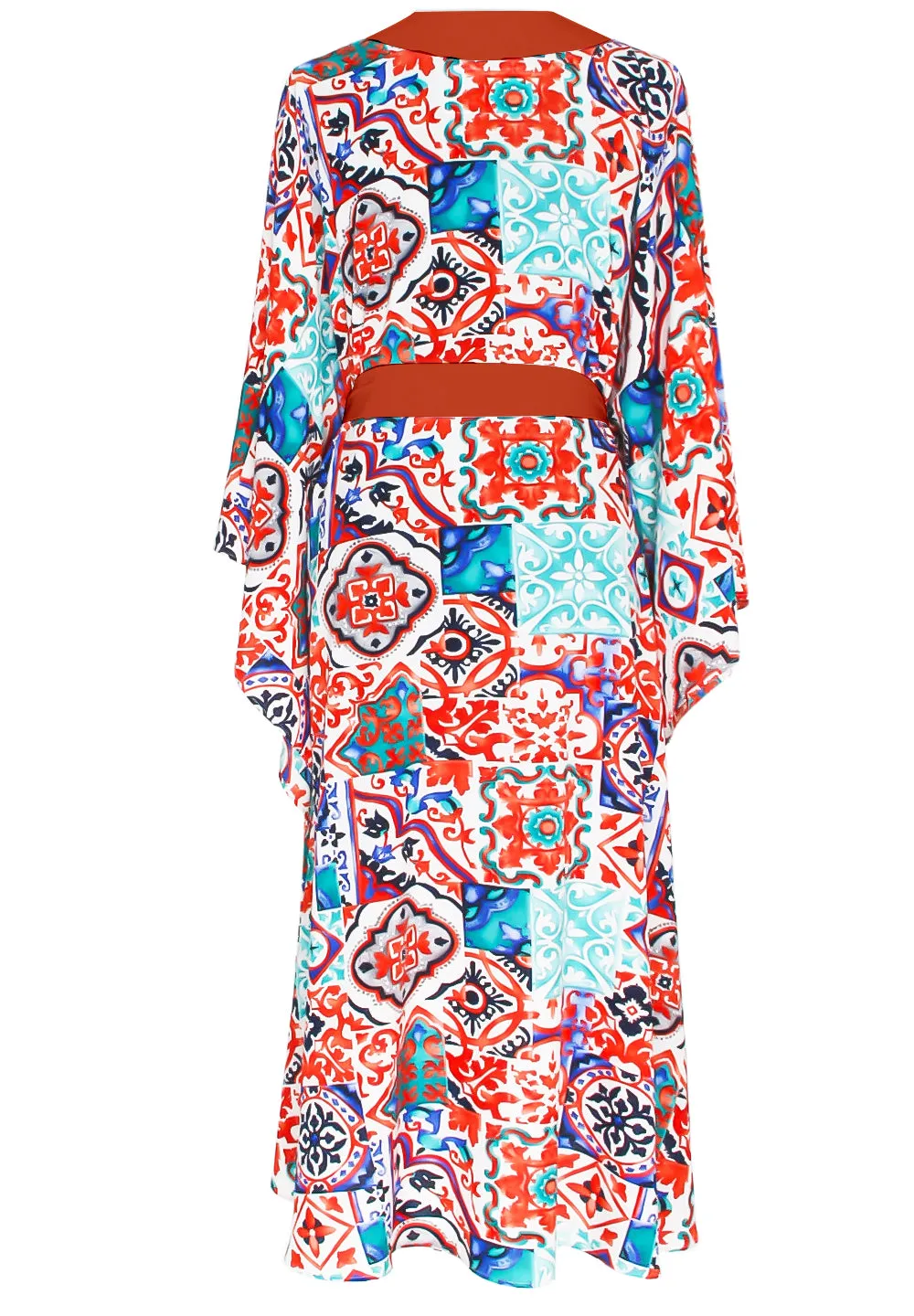 Siciliana - Carmella Kimono (Red)